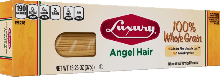 100% Whole Grain Angel Hair | Luxury Pasta